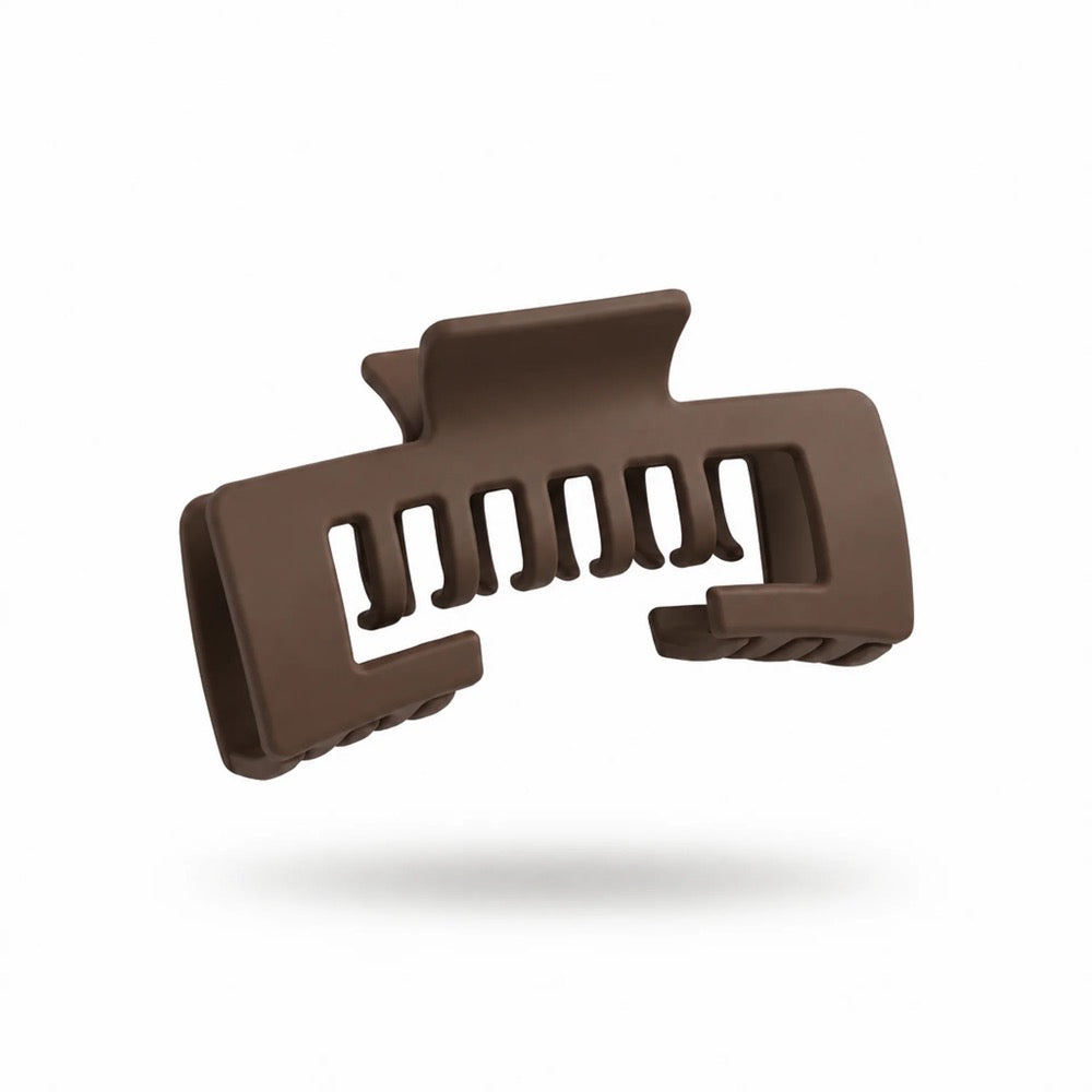 Hat claw clip in Matte Dark Coffee