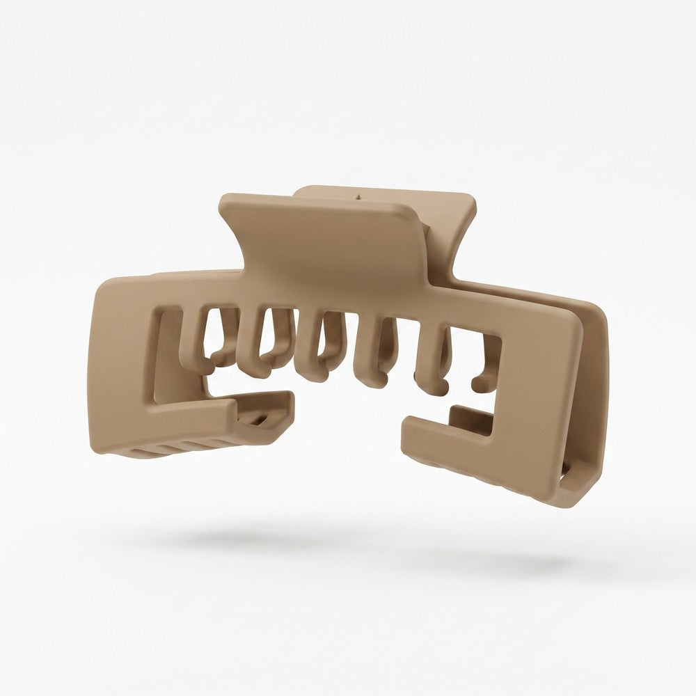 Hat claw clip in Matte Light Coffee